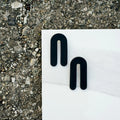 Arco Dangle Earrings - Black image 0