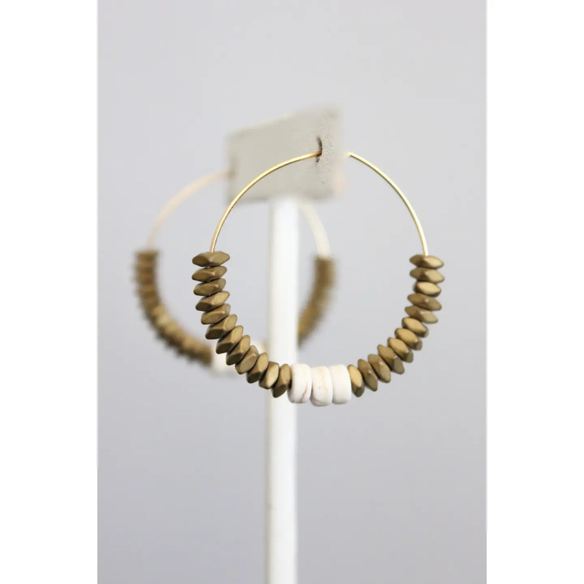Gold Bohemian Hoops image 1