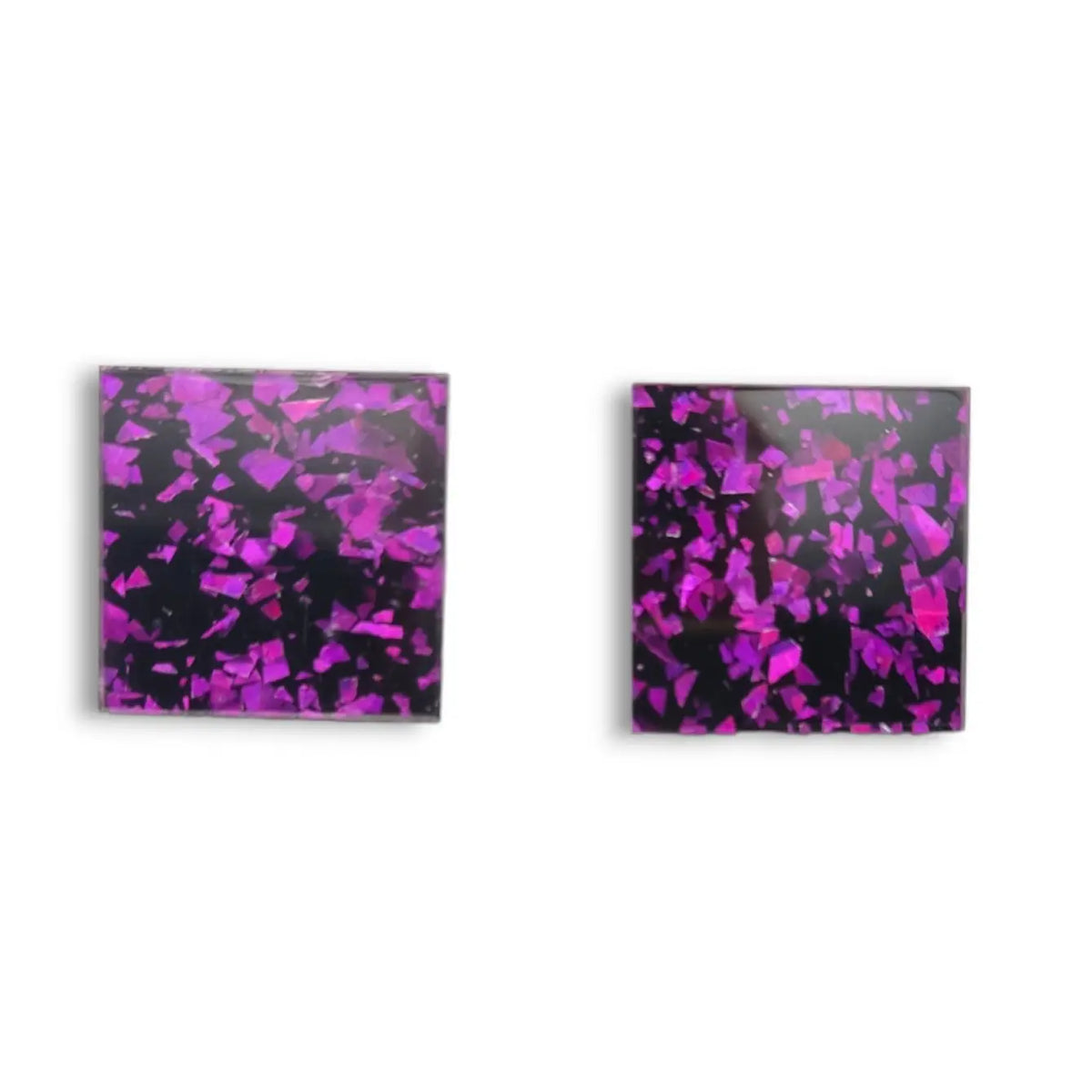 Magellanic Clouds Earrings-Purple image 0