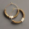 Gold Bohemian Hoops image 0